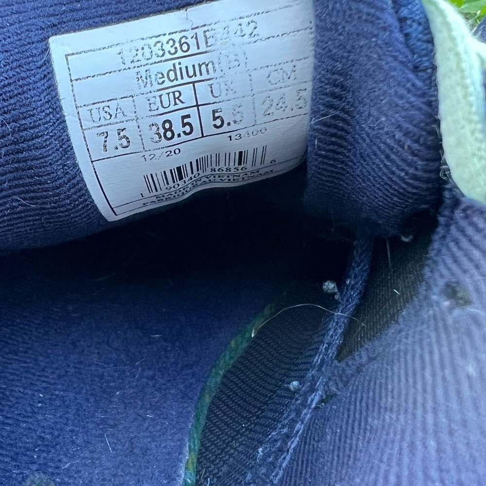 Brooks Range Woman’s Navy Blue & Green Running Athletic Outdoor Shoes Size 7.5 - Picture 12 of 12